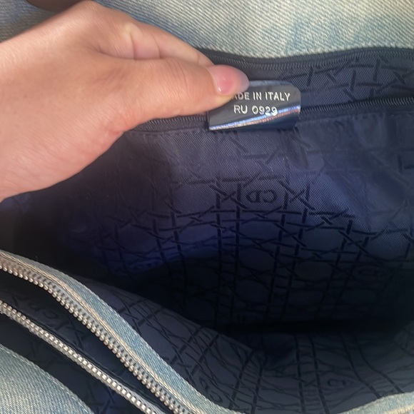 Vintage Dior Denim Handbag - Picture 3 of 7